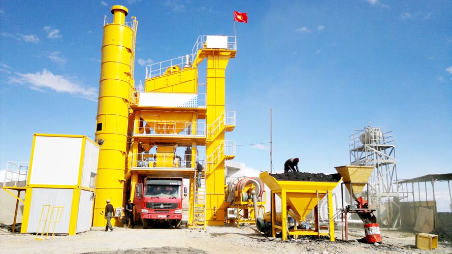 hot mixing asphalt plant